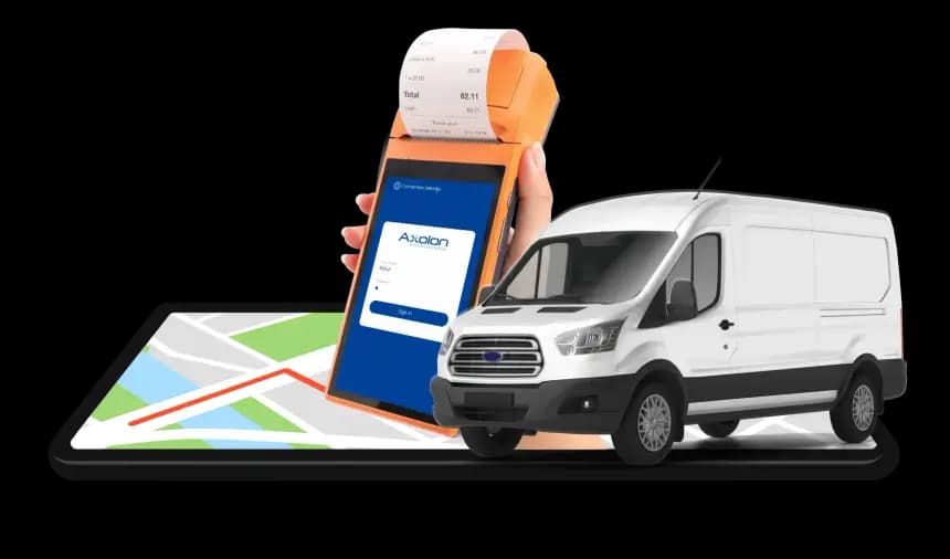 Van Sales Management project screenshot